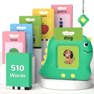 Alotwan Toddler Toys Talking Flash Cards with 510 Sight Words, Montessori Learning Toys for Toddler 1-3 2-4, Autism Sensory Speech Therapy Toys for Boys Girls 2 3 4 5 6 Year Old Kids Gifts  Toys & Games