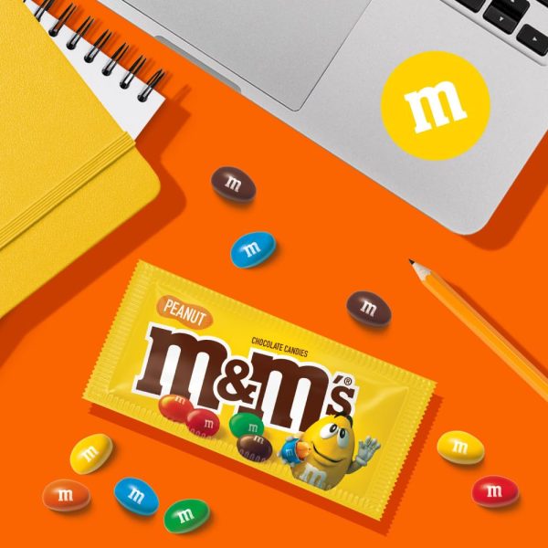 M&M'S Milk Chocolate Candy, Variety Pack, Full Size, Pack of 18 Bulk Candy Chocolate - Image 18