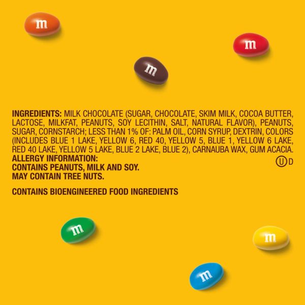 M&M'S Milk Chocolate Candy, Variety Pack, Full Size, Pack of 18 Bulk Candy Chocolate - Image 19