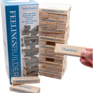 Feelings Builder | Anger Management Toys | CBT Game for Kids, Teens, and Adults | Therapy Games for Kids | Therapy Toys | School Psychologist Games | Therapist Office Must Have | ADHD Tools  Toys & Games