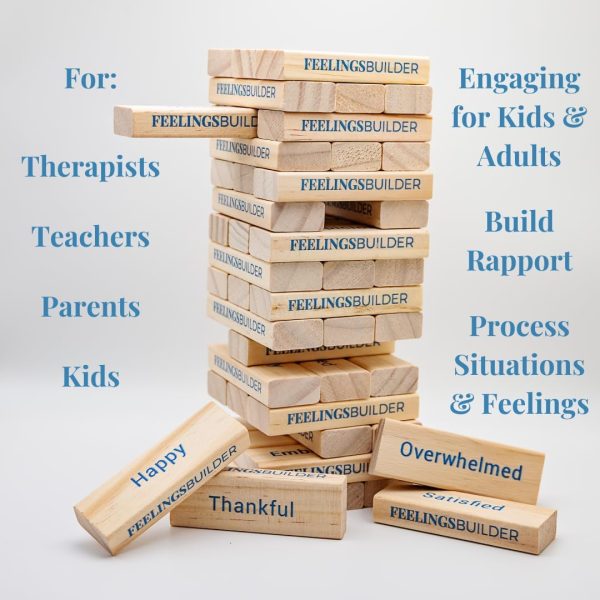 Feelings Builder | Anger Management Toys | CBT Game for Kids, Teens, and Adults | Therapy Games for Kids | Therapy Toys | School Psychologist Games | Therapist Office Must Have | ADHD Tools  Toys & Games - Image 11