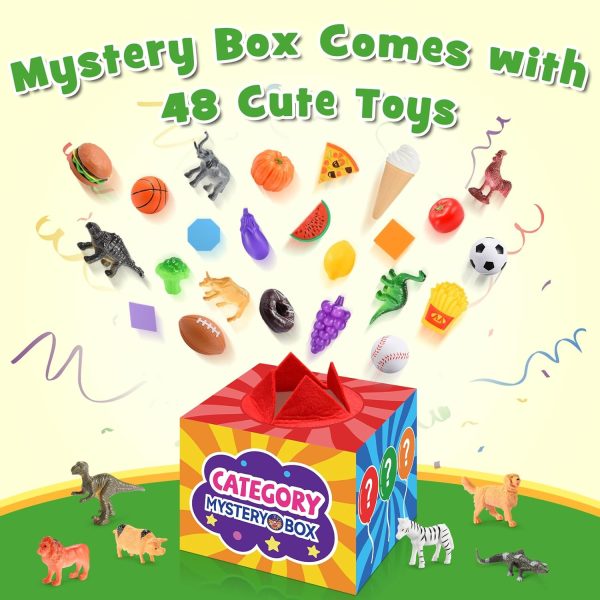 58Pcs Sensory Learning Toys for 2 3 4 5 6 Year Old Boys Girls,Fun & Educational Sorting Toys with Mystery Box,Preschool Montessori Toys for Kids Toddlers 2-4 3-5 Birthday Gifts Easter Basket Stuffers  Toys & Games - Image 6
