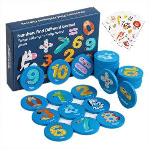 Protado Wooden Match Memory Game for Kids, 24Pc Memory Matching Cards with 5Pc Tattoo Stickers, Educational Memory Matching Game for Pre-Kindergarten Early Learning Development Kids (Animal)  Toys & Games