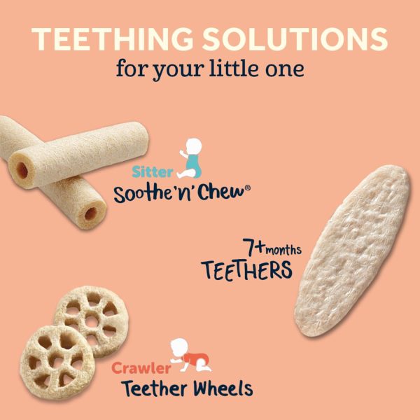 Gerber Snacks for Baby Teethers, Gentle Teething Wafers, Strawberry Apple Spinach, 1.7 Ounce, 12 Count Box (Pack of 6)  Everything Else - Image 8