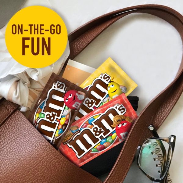 M&M'S Milk Chocolate Candy, Variety Pack, Full Size, Pack of 18 Bulk Candy Chocolate - Image 10