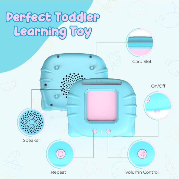 QuTZ Toddler Toys for 2 3 4 5 Year Old Boys and Girls, Autism Sensory Toys for Autistic Children, Learning Montessori Toys, Speech Therapy Toys, 224 Sight Words Talking Flash Cards  Toys & Games - Image 8