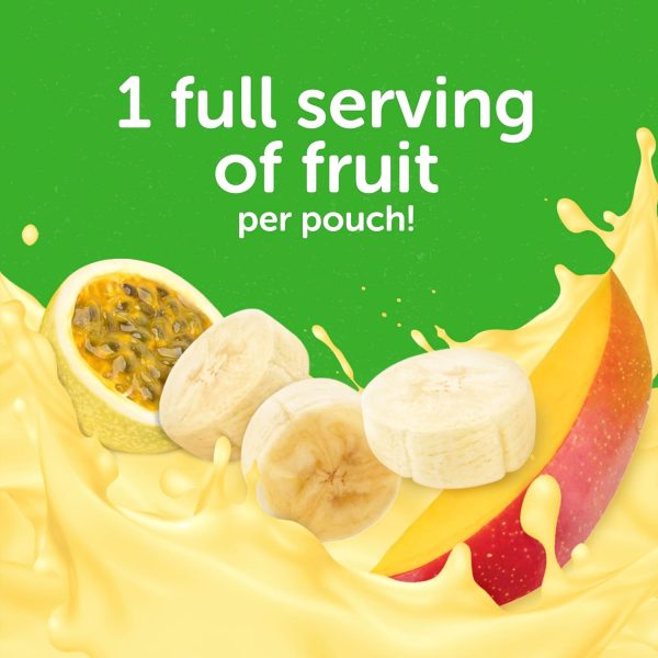 Beech-Nut Toddler Smoothies Variety Pack, Yogurt Smoothies with Prebiotics, Baby & Toddler Food Pouches, 3.5 oz (18 Pack)  Everything Else - Image 5