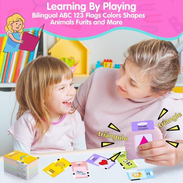 QuTZ Toddler Toys for 2 3 4 5 Year Old Boys and Girls, Autism Sensory Toys for Autistic Children, Learning Montessori Toys, Speech Therapy Toys, 224 Sight Words Talking Flash Cards  Toys & Games - Image 22