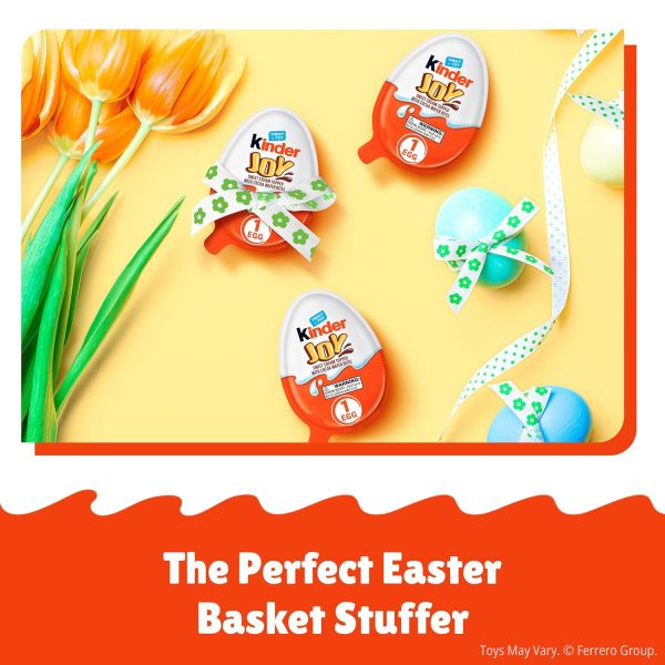 Kinder Joy Eggs, Bulk 15 Count, Holiday Treat Plus Toy, Sweet Creams and Chocolatey Wafer Bites, Stocking Stuffer for Kids, Individually Wrapped, 10.5 oz  Grocery & Gourmet Food - Image 22