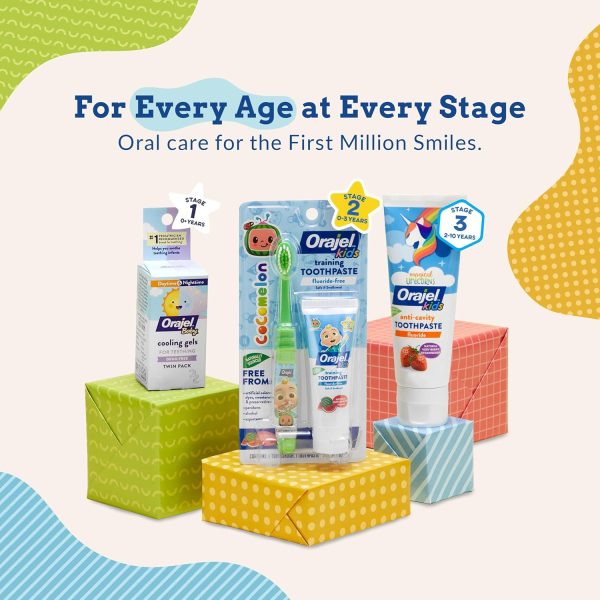 Orajel Baby Cooling Tablets for Teething with Vitamin D, 100 Quick Dissolve Tablets,White  Baby - Image 5