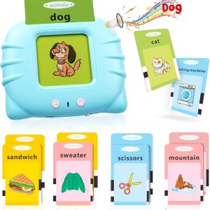 QuTZ Toddler Toys for 2 3 4 5 Year Old Boys and Girls, Autism Sensory Toys for Autistic Children, Learning Montessori Toys, Speech Therapy Toys, 224 Sight Words Talking Flash Cards  Toys & Games