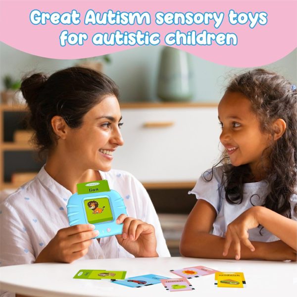 QuTZ Toddler Toys for 2 3 4 5 Year Old Boys and Girls, Autism Sensory Toys for Autistic Children, Learning Montessori Toys, Speech Therapy Toys, 224 Sight Words Talking Flash Cards  Toys & Games - Image 7
