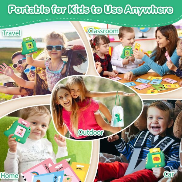 Alotwan Toddler Toys Talking Flash Cards with 510 Sight Words, Montessori Learning Toys for Toddler 1-3 2-4, Autism Sensory Speech Therapy Toys for Boys Girls 2 3 4 5 6 Year Old Kids Gifts  Toys & Games - Image 15