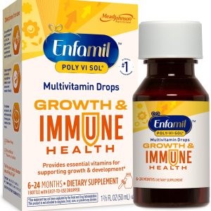 Enfamil Poly-Vi-Sol Liquid Multivitamin Drops, Supports Growth & Immune Health*, 50mL Bottle​