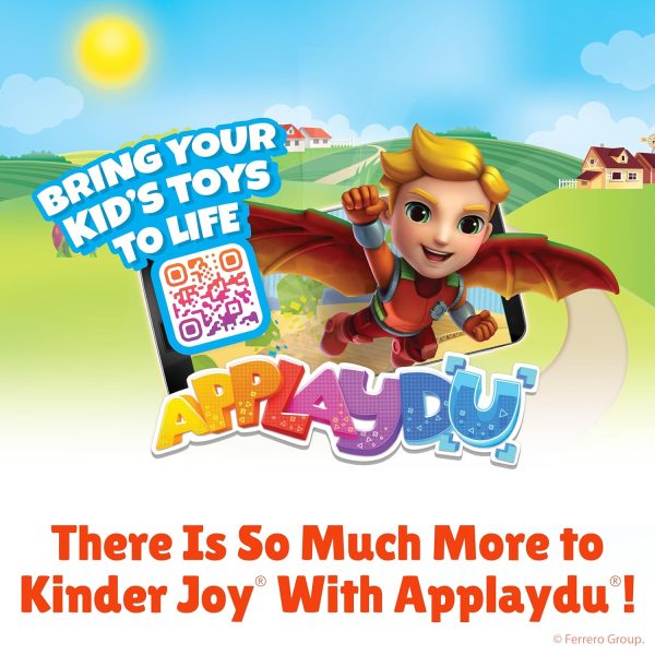 Kinder Joy Eggs, Bulk 15 Count, Holiday Treat Plus Toy, Sweet Creams and Chocolatey Wafer Bites, Stocking Stuffer for Kids, Individually Wrapped, 10.5 oz  Grocery & Gourmet Food - Image 23